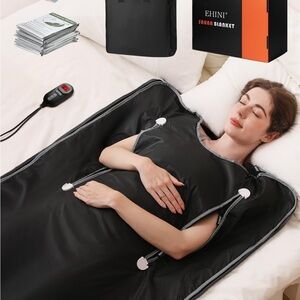 Infrared sauna blanket set